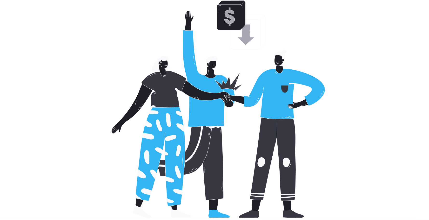 team work illustration

